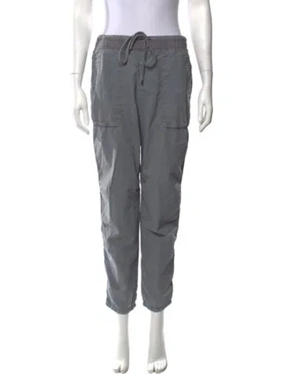 Pre-owned James Perse Straight Leg Pants In Grey