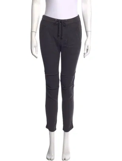 Pre-owned James Perse Straight Leg Pants In Grey