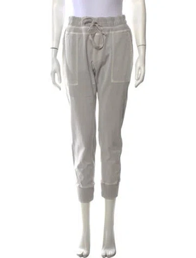 Pre-owned James Perse Straight Leg Pants In Grey