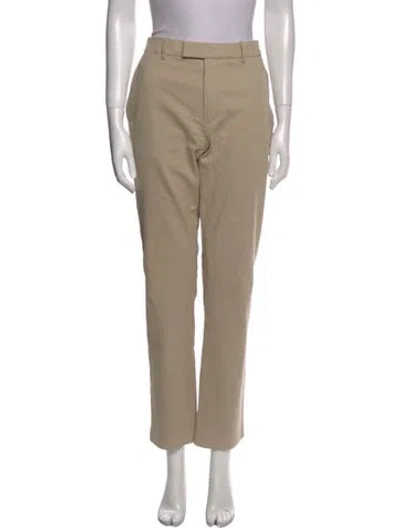 Pre-owned James Perse Straight Leg Pants In Neutral
