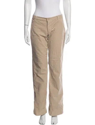 Pre-owned James Perse Straight Leg Pants In Neutral