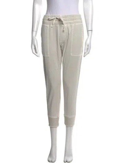Pre-owned James Perse Straight Leg Pants In Neutral