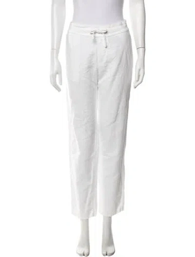 Pre-owned James Perse Straight Leg Pants In Neutrals