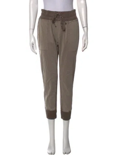 Pre-owned James Perse Straight Leg Pants In Neutrals