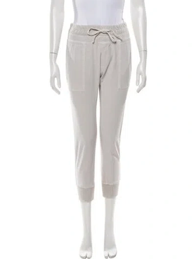 Pre-owned James Perse Straight Leg Pants In Neutrals