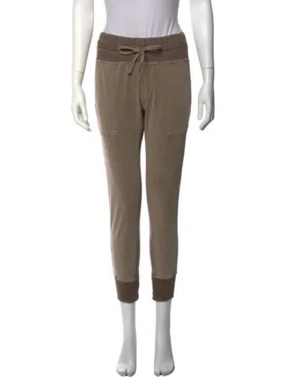 Pre-owned James Perse Straight Leg Pants In Neutrals