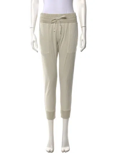 Pre-owned James Perse Straight Leg Pants In Neutrals