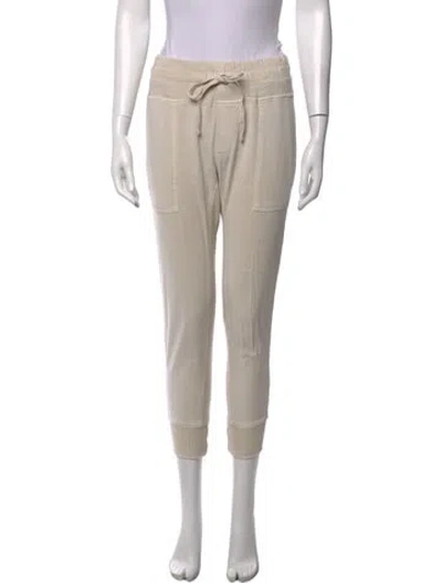 Pre-owned James Perse Straight Leg Pants In Neutrals