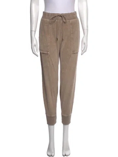 Pre-owned James Perse Straight Leg Pants In Neutrals