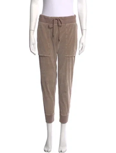 Pre-owned James Perse Straight Leg Pants In Neutrals