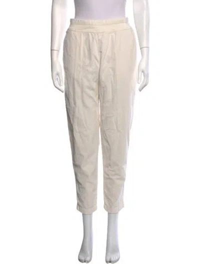 Pre-owned James Perse Straight Leg Pants In Neutrals