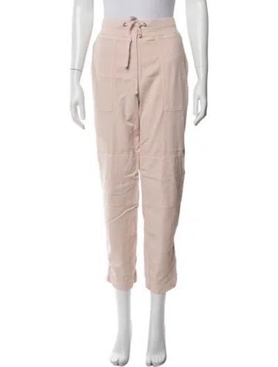 Pre-owned James Perse Straight Leg Pants In Pink