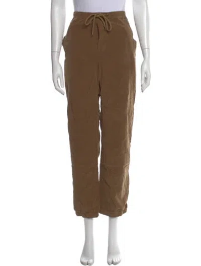 Pre-owned James Perse Straight Leg Pants W/ Tags In Brown