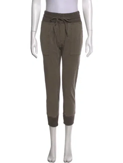 Pre-owned James Perse Straight Leg Pants W/ Tags In Green