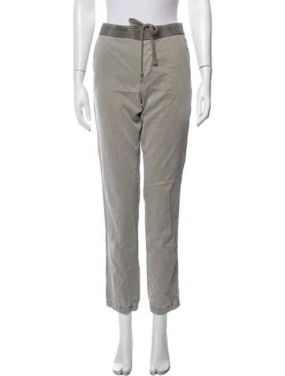 Pre-owned James Perse Straight Leg Pants W/ Tags In Neutrals