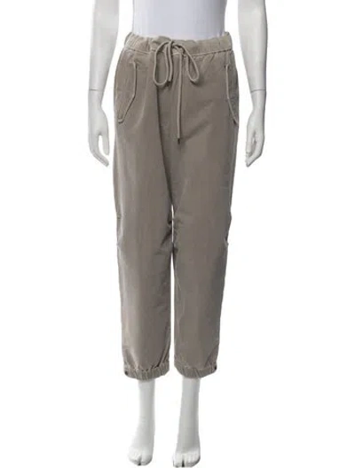 Pre-owned James Perse Straight Leg Pants W/ Tags In Neutrals