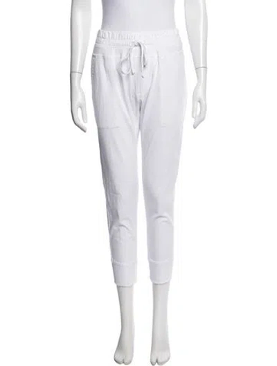 Pre-owned James Perse Straight Leg Pants In White
