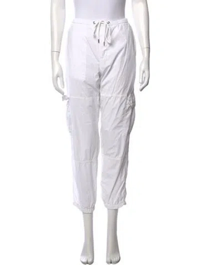 Pre-owned James Perse Straight Leg Pants In White