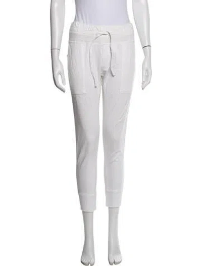 Pre-owned James Perse Straight Leg Pants In White