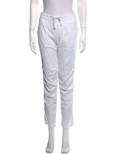 Pre-owned James Perse Straight Leg Pants In White