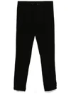 James Perse Straight-leg Track Pants In Black