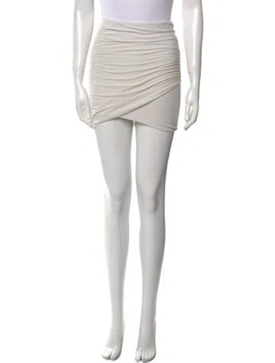 Pre-owned James Perse Strapless Short Sleeve Bodysuit In Neutral