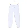 James Perse Stretch Poplin Cargo Pants In White