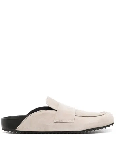 James Perse Suede Sandals In Neutrals
