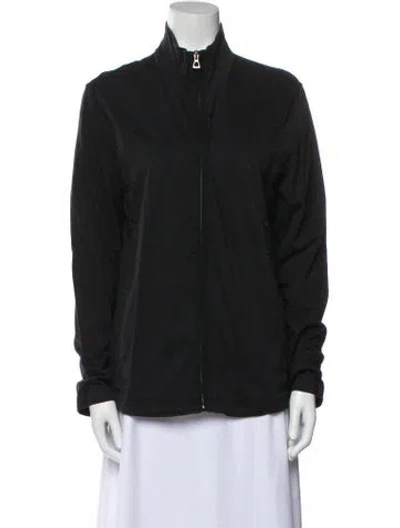Pre-owned James Perse Supima Cotton Jacket In Black