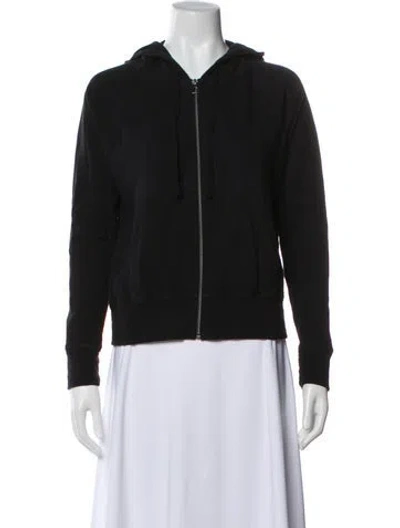 Pre-owned James Perse Supima Cotton Jacket In Black