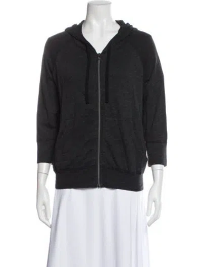 Pre-owned James Perse Supima Cotton Jacket In Gray