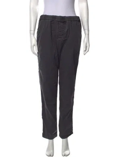 Pre-owned James Perse Supima Cotton Straight Leg Pants In Grey