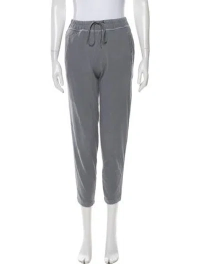 Pre-owned James Perse Supima Cotton Sweatpants In Gray