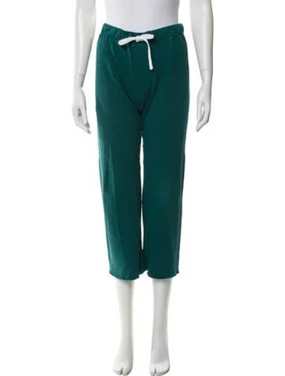 Pre-owned James Perse Supima Cotton Sweatpants In Green