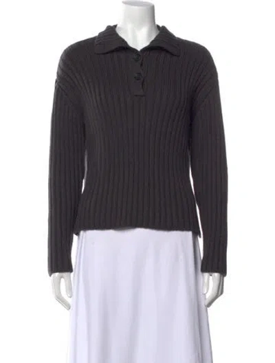 Pre-owned James Perse Sweater In Gray