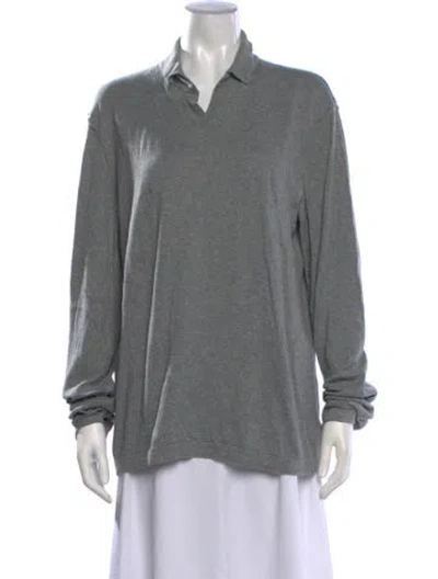 Pre-owned James Perse Sweater In Grey