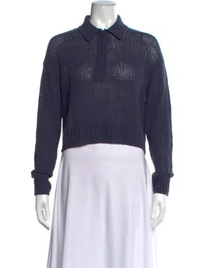 Pre-owned James Perse Sweater W/ Tags In Blue