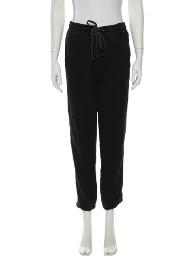 Pre-owned James Perse Sweatpants In Black