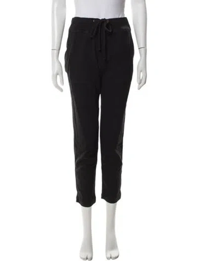 Pre-owned James Perse Sweatpants In Black