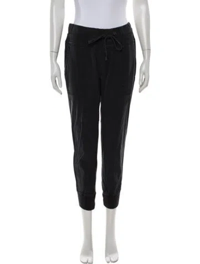 Pre-owned James Perse Sweatpants In Black