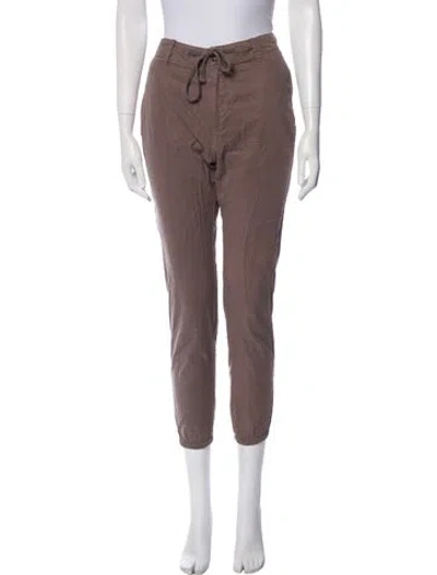 Pre-owned James Perse Sweatpants In Brown