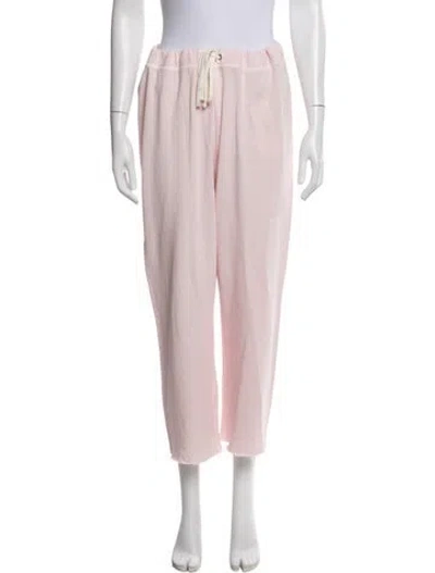 Pre-owned James Perse Sweatpants In Pink