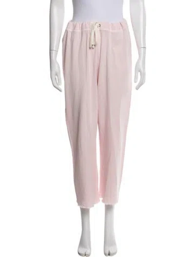 Pre-owned James Perse Sweatpants In Pink