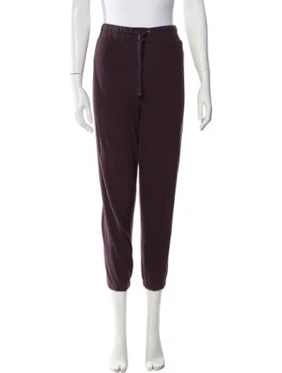Pre-owned James Perse Sweatpants In Purple