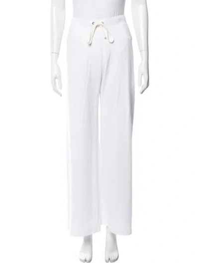 Pre-owned James Perse Sweatpants W/ Tags In White