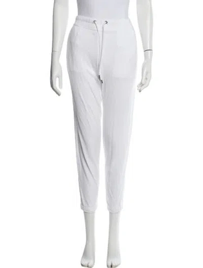 Pre-owned James Perse Sweatpants In White