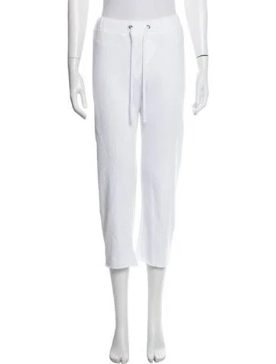 Pre-owned James Perse Sweatpants In White