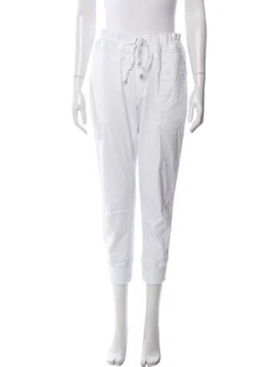 Pre-owned James Perse Sweatpants In White