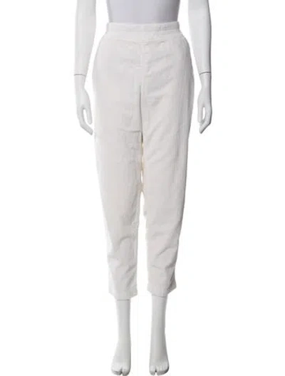 Pre-owned James Perse Sweatpants In White