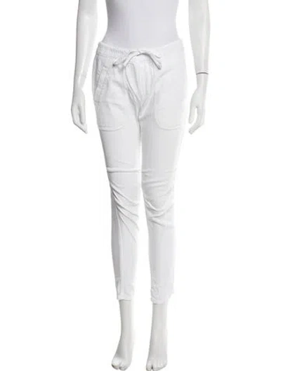 Pre-owned James Perse Sweatpants In White